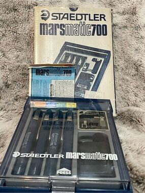 Staedtler Marsmatic 700 Technical Ink Pen Set - Made in Germany.